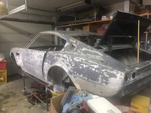 1967 Aston Martin DBS restoration