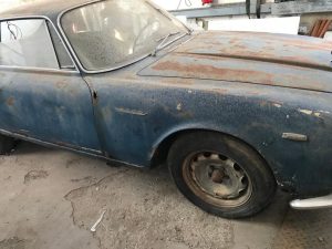 Alfa Romeo Sprint 2600, 1962 restoration