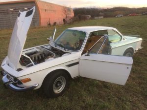 BMW E9 3.0CSi, 1971 restoration