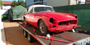 MGB Roadster, 1967 restoration