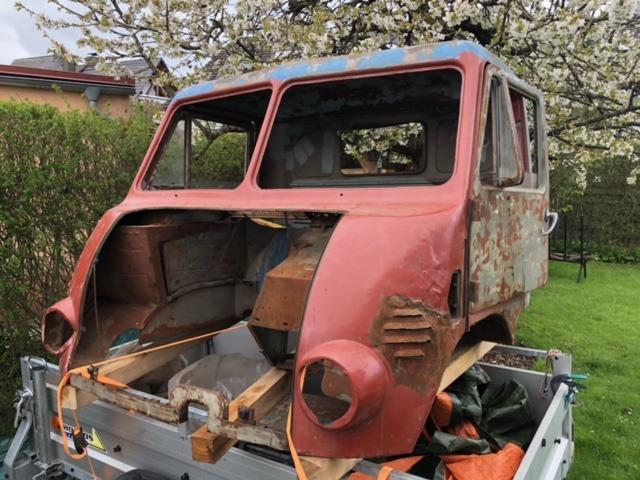 Mercedes Benz Unimog 401, 1953 restoration