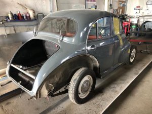 Morris Minor 1000, 1961 restoration