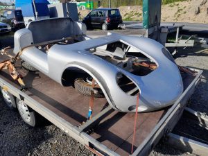 Porsche 718 Replica Neuaufbau, 1963 restoration