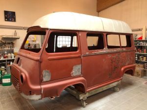 Renault Estafette, 1975 restoration