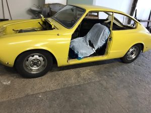 Volkswagen VW Karmann Ghia TC145, 1974 restoration