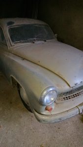 Wartburg 311 Cabrio, 1956 restoration