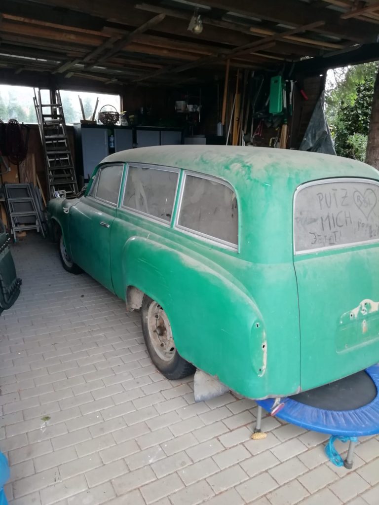 Wartburg 311 Rundheckkombi, 1959 restoration